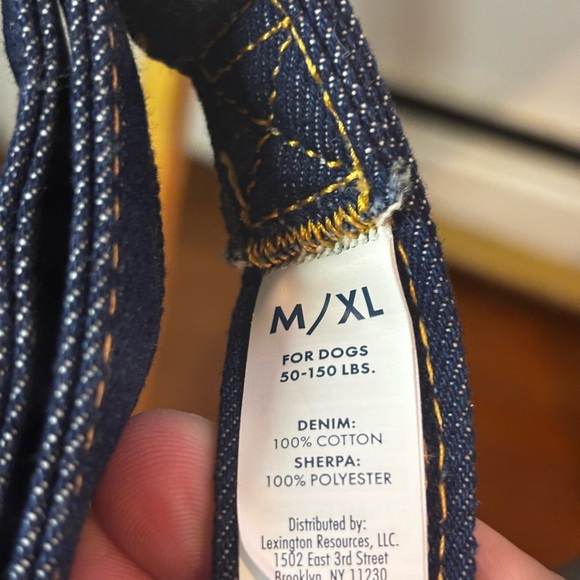 Wrangler denim dog leash NWT - Picture 3 of 7
